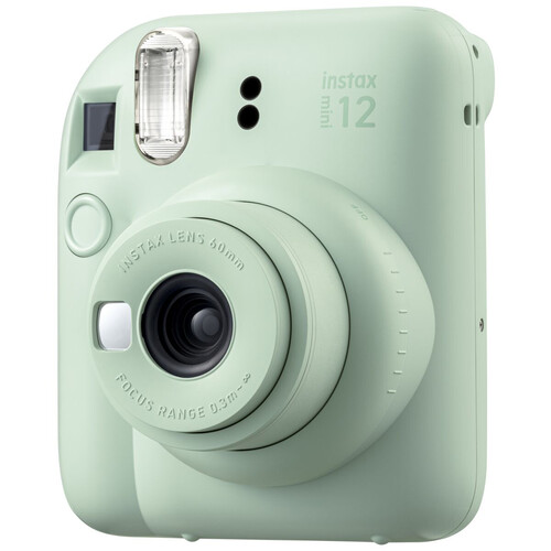 Fujifilm INSTAX MINI 12 Instant Film Camera (Mint Green) + duplo pakovanje papira - 4